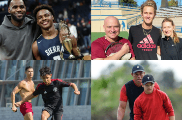 Sucessão? Filhos de Tiger Woods, CR7, Ronaldinho e cia se destacam no mundo esportivo