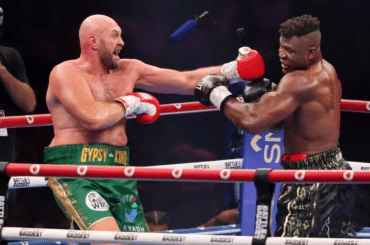 Tyson Fury vence Ngannou, mas olho roxo surpreende fãs