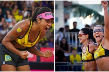 Final do Circuito de Vôlei de Praia Feminino de João Pessoa tem briga lendária de brasileiras