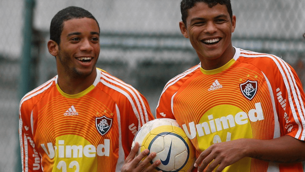 Marcelo jogou com Thiago Silva no início de carreira