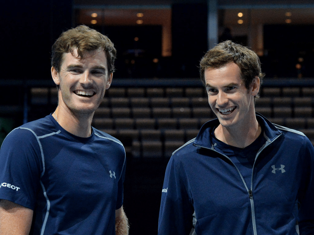 Jamie e Andy Murray juntos