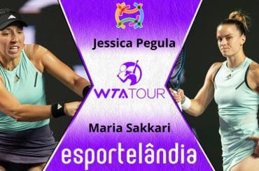 Palpites Tênis: Jessica Pegula x Maria Sakkari – 02/11
