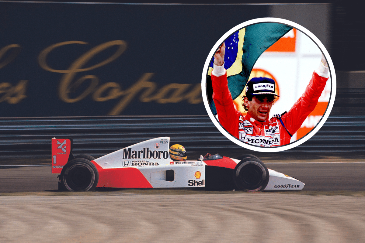 (Vídeo) EMOCIONANTE! A lendária McLaren de Ayrton Senna voltou às