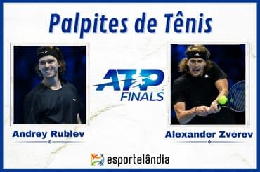 Palpites Tênis: Andrey Rublev x Alexander Zverev – 17/11