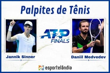 Palpites Tênis: Janiik Sinner x Daniil Medvedev – 18/11