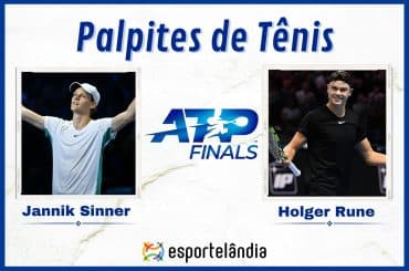 Palpites Tênis: Jannik Sinner x Holger Rune – 16/11