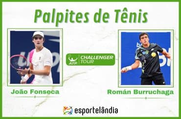 Palpites Tênis: João Fonseca x Román Andrés Burruchaga – 22/11