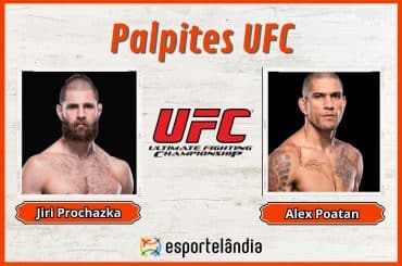 Palpites UFC: Jiri Prochazka x Alex Poatan – 11/11