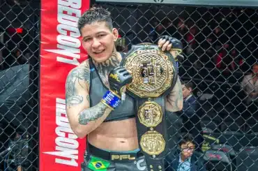 Campeã da PFL, veja quanto ganhou Larissa Pacheco pelo título