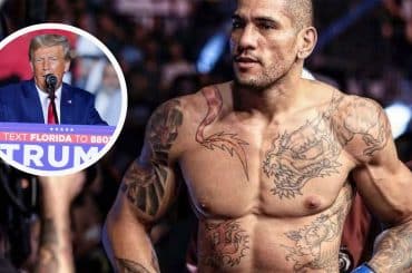 (Vídeo) Enquanto chocava o mundo do MMA, este foi o recado de Alex Poatan a Donald Trump