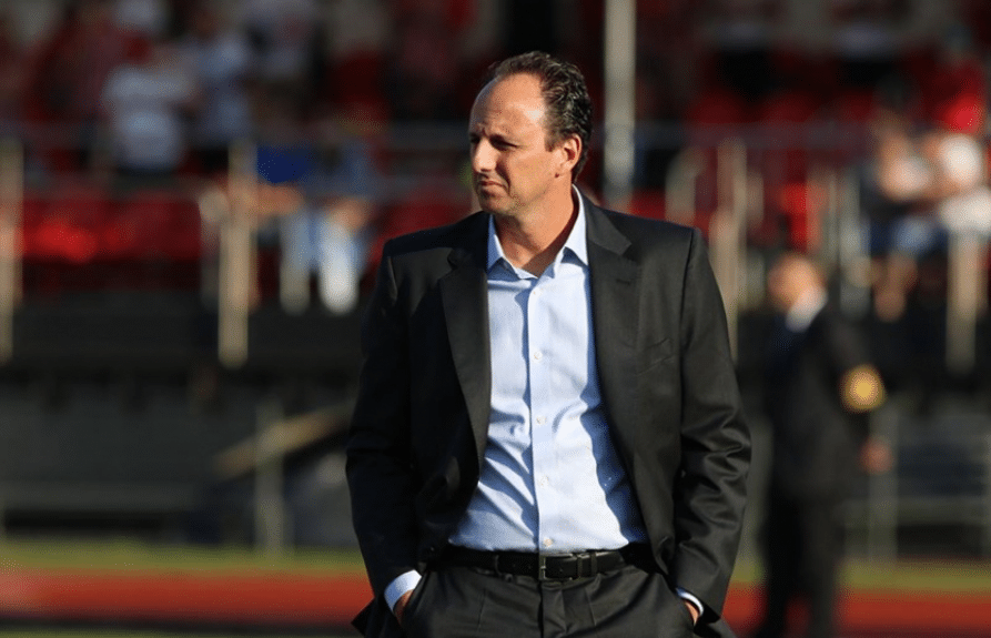 Rogério Ceni como treinador do São Paulo