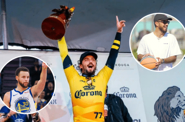 Stephen Curry do surf! Filipe Toledo acerta bola SURREAL em desafio da NBA Brasil