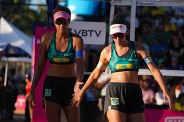 Brasil começa Finals de Vôlei de Praia com 66% de aproveitamento com 3 duplas