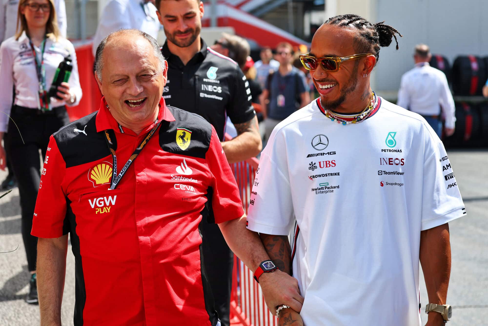 Lewis Hamilton vai atingir marca na Ferrari que não acontecia desde