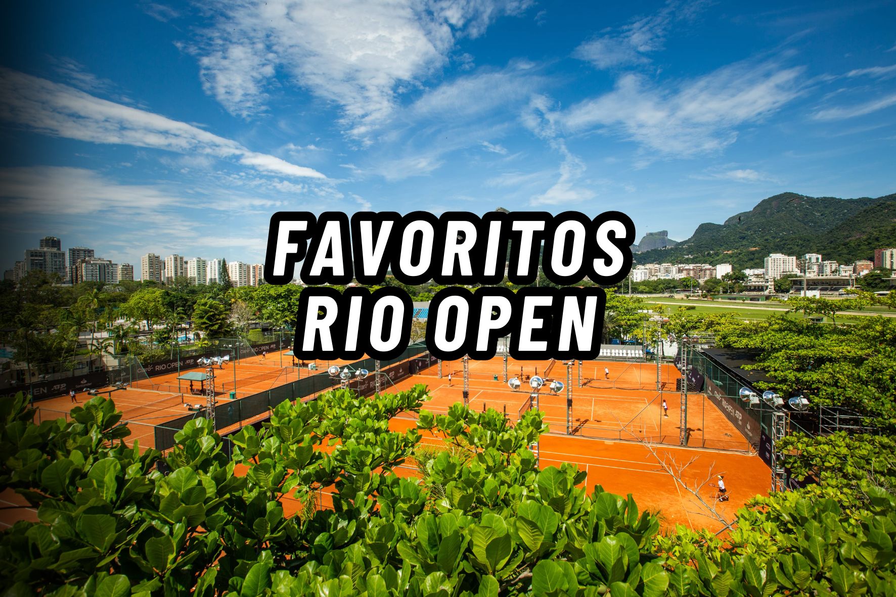 Favoritos Rio Open 2024 Esportelândia
